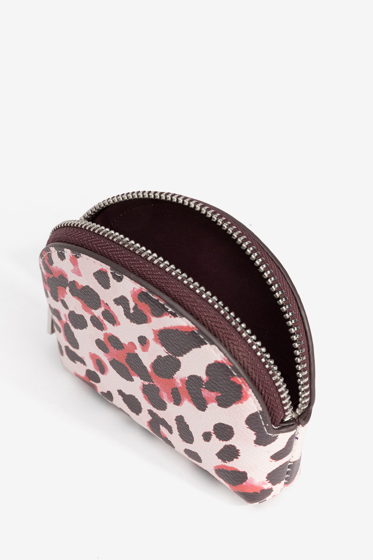 Pink Animal Print Coin Purse