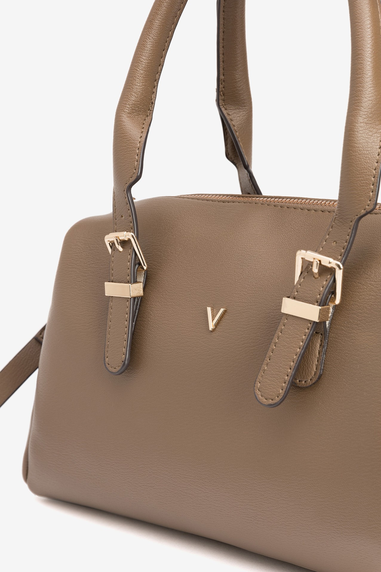 Brown Handbag with Straps