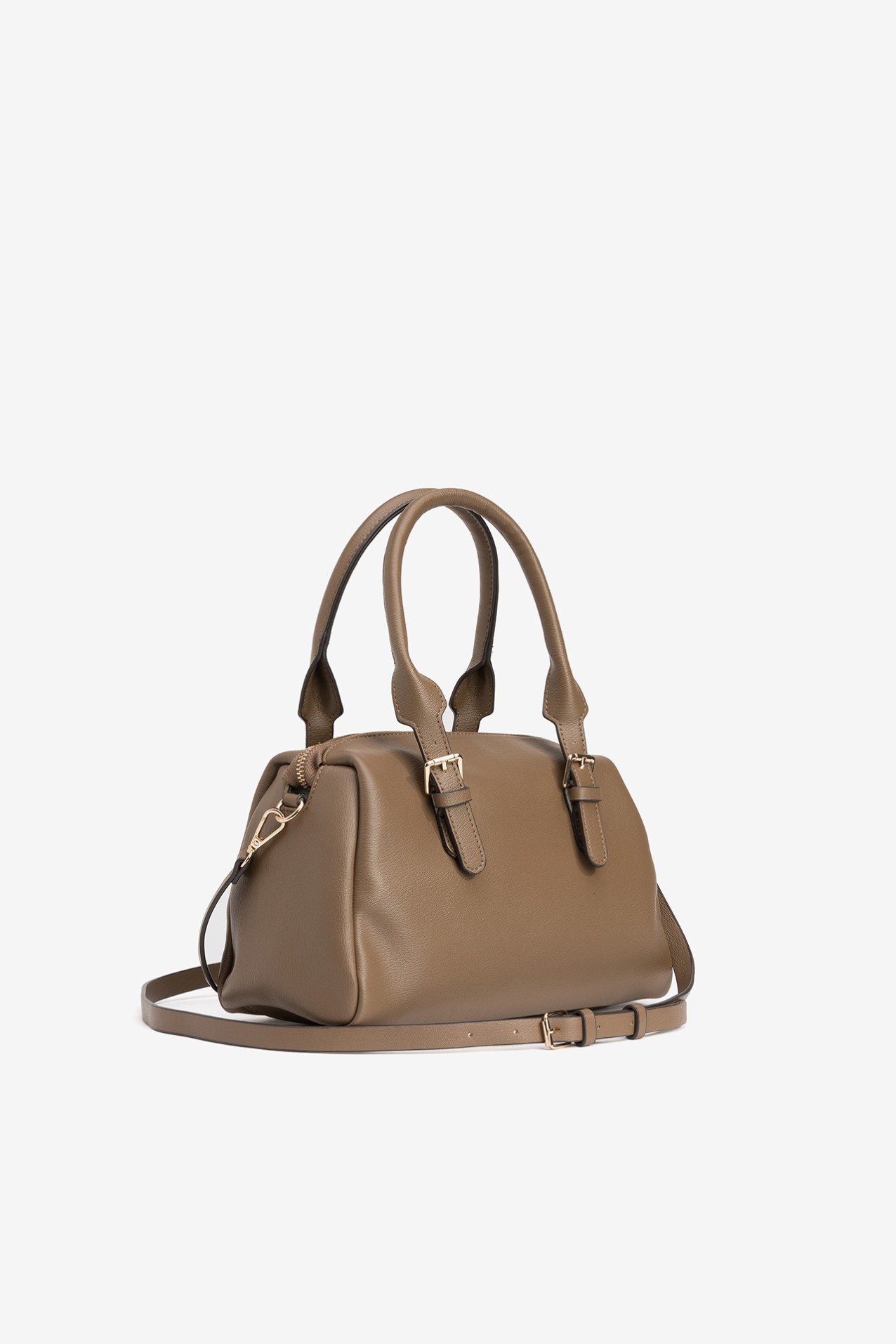 Brown Handbag with Straps