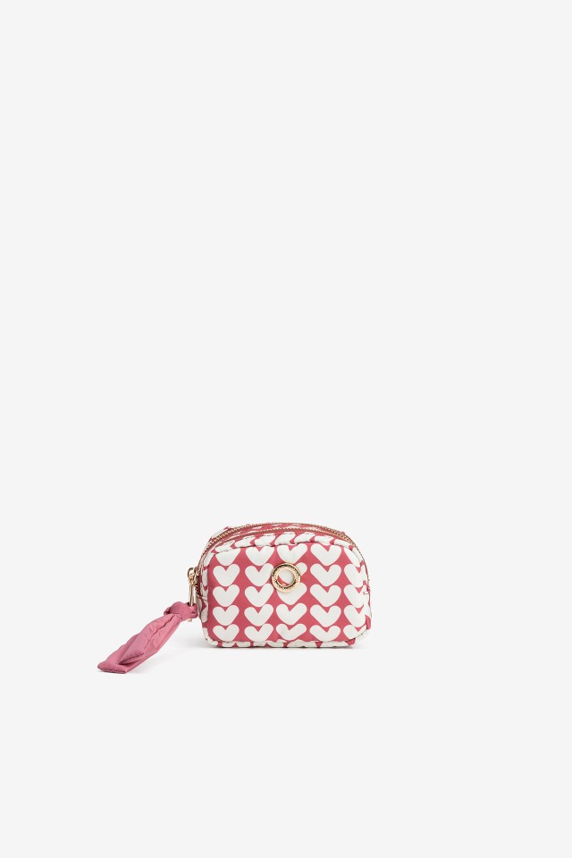 Red Heart Coin Purse
