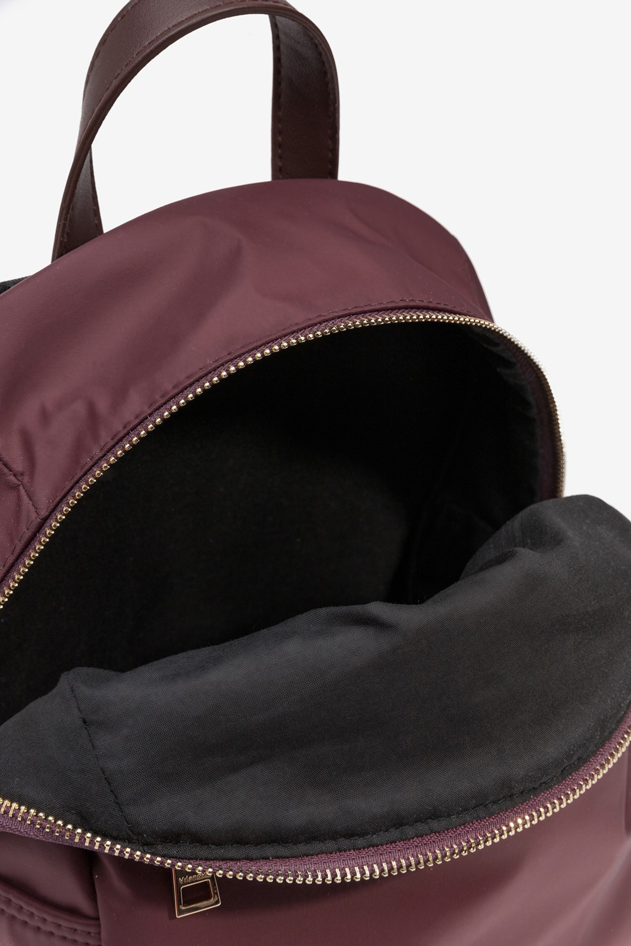 Burgundy Mini Backpack