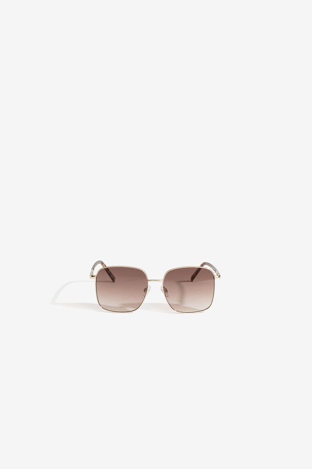 Golden Square Sunglasses