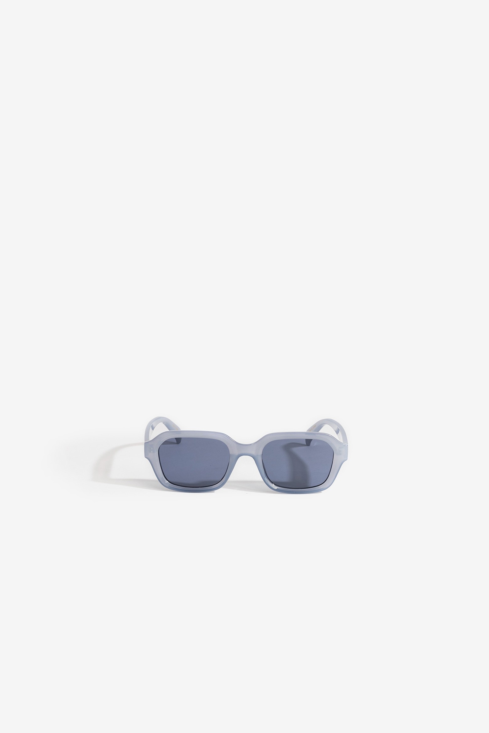 Blue Rectangle Sunglasses