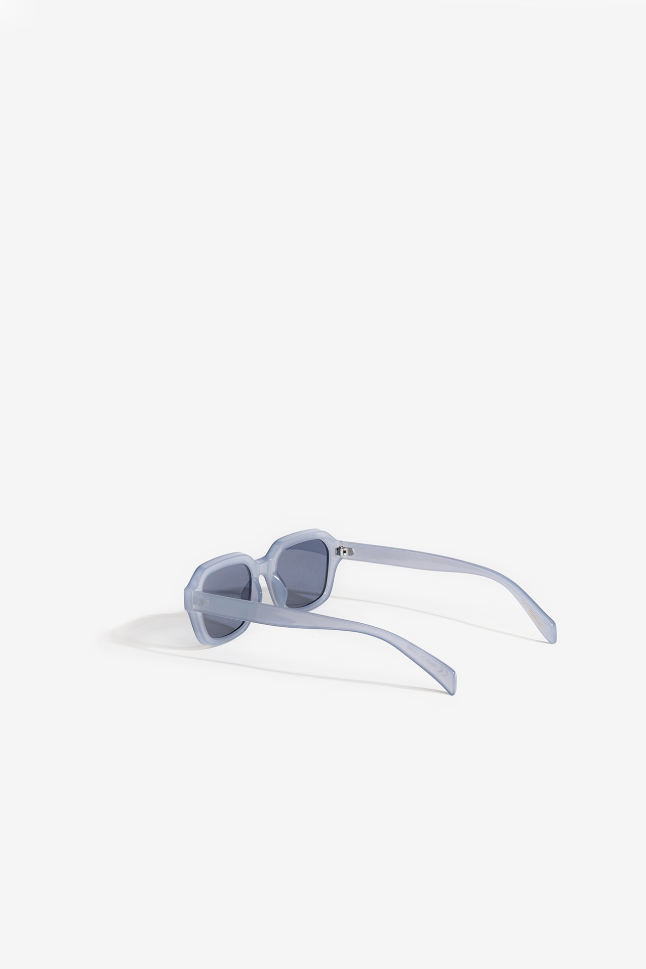 Blue Rectangle Sunglasses