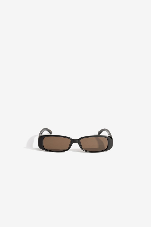 Black Rectangle Sunglasses