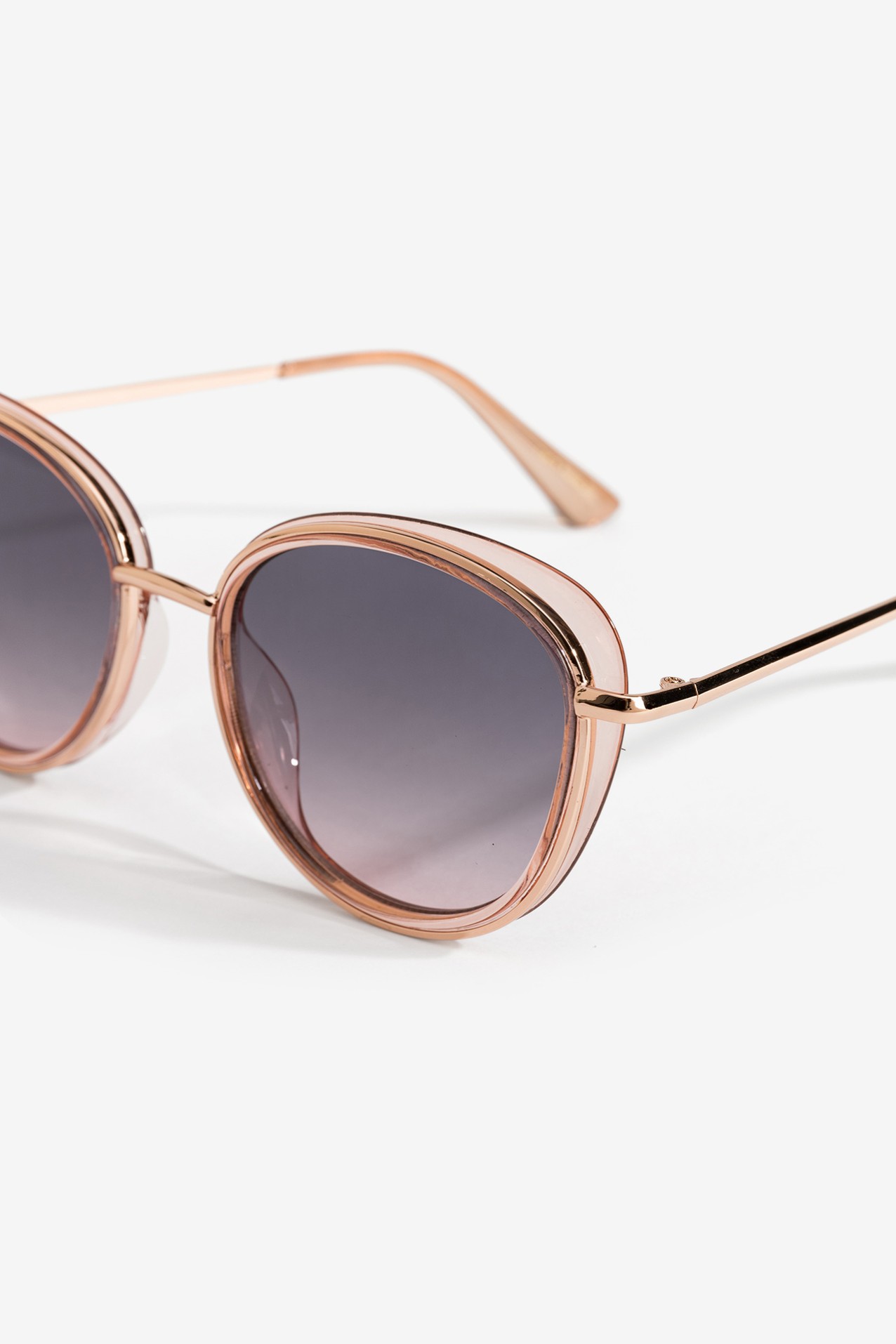 Fluorescent Pink Oversized Sunglasses