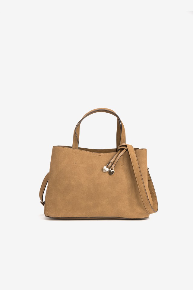 Structured Brown Handbag