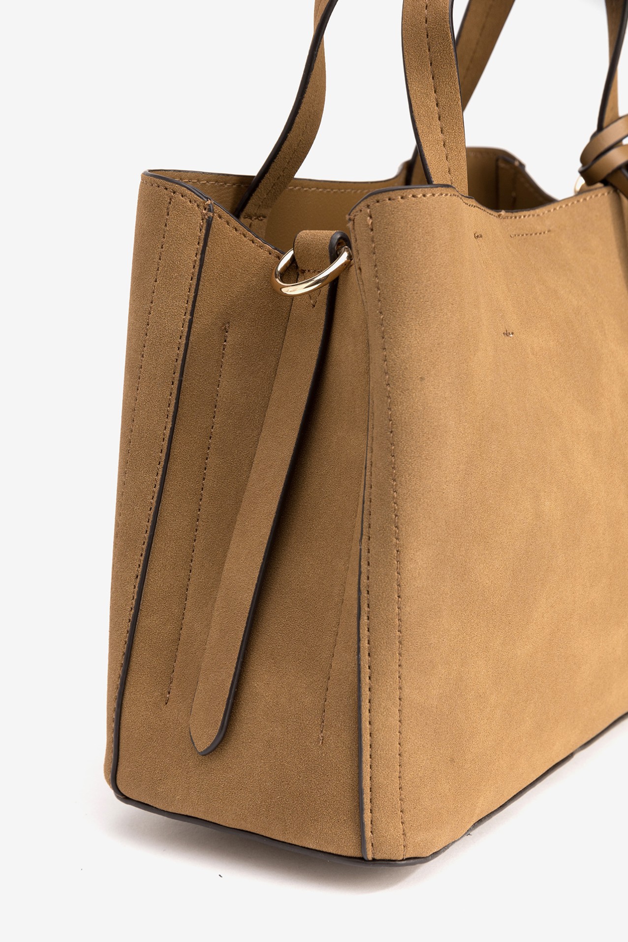 Structured Brown Handbag