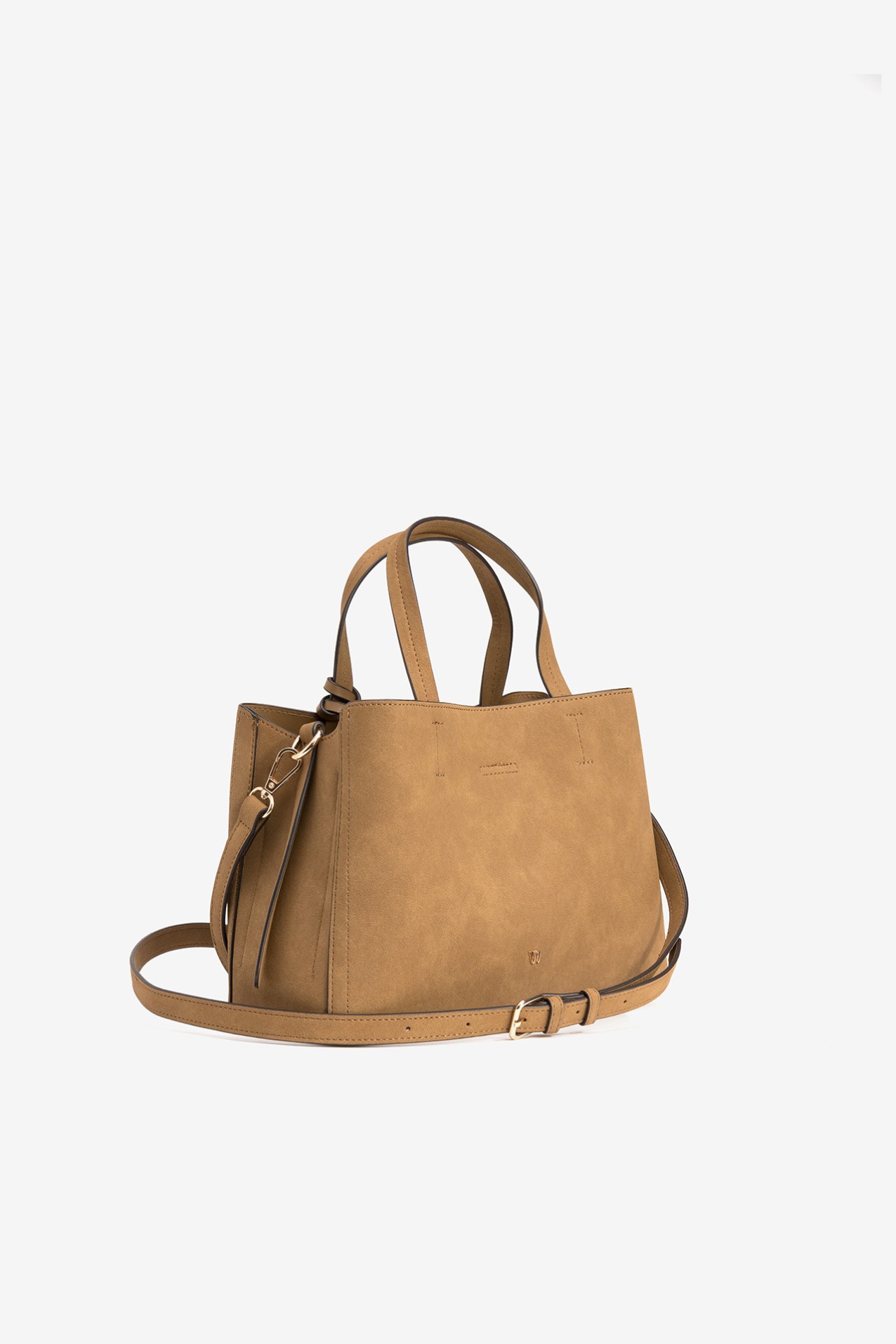 Structured Brown Handbag