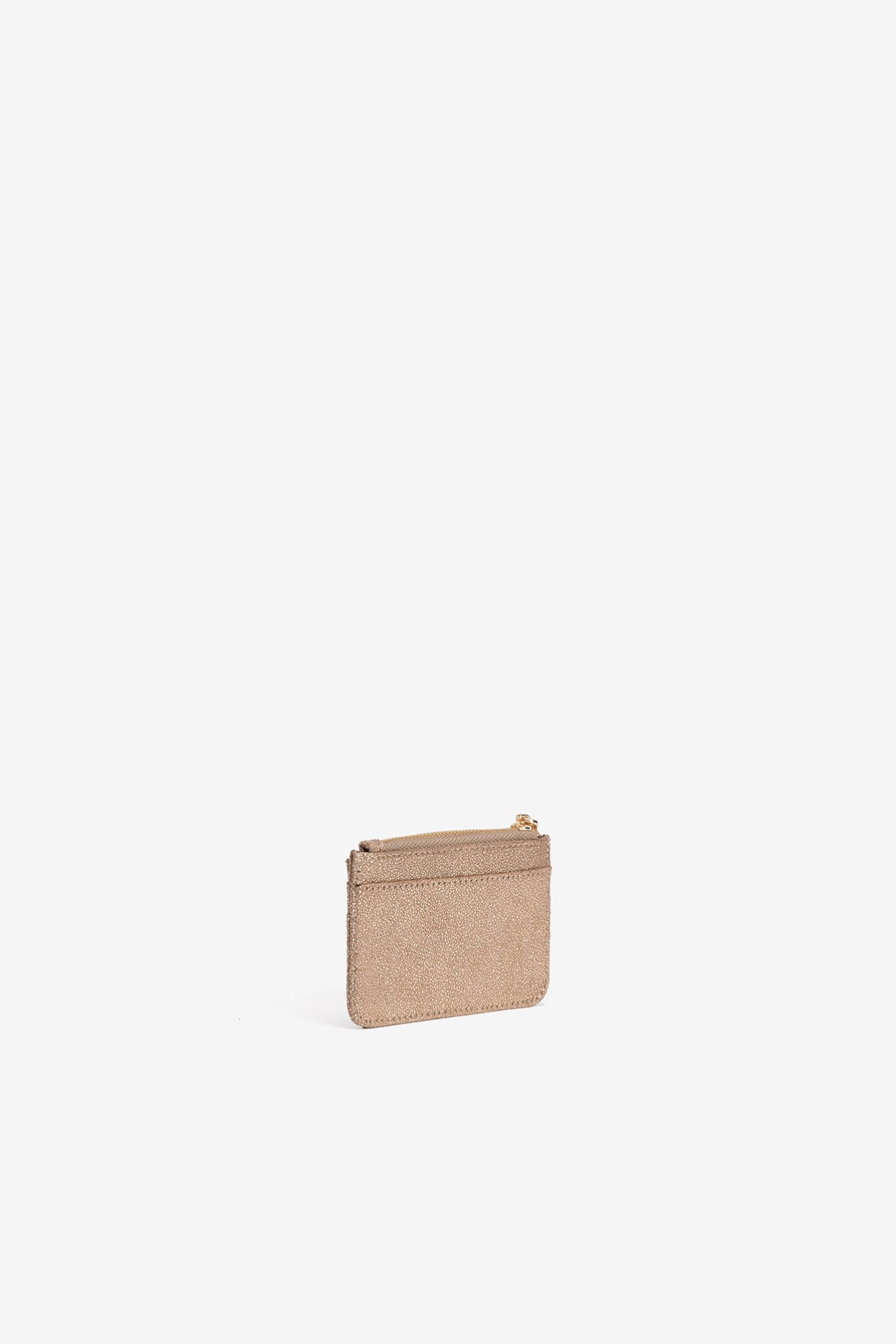 Compact Gold Coin Purse