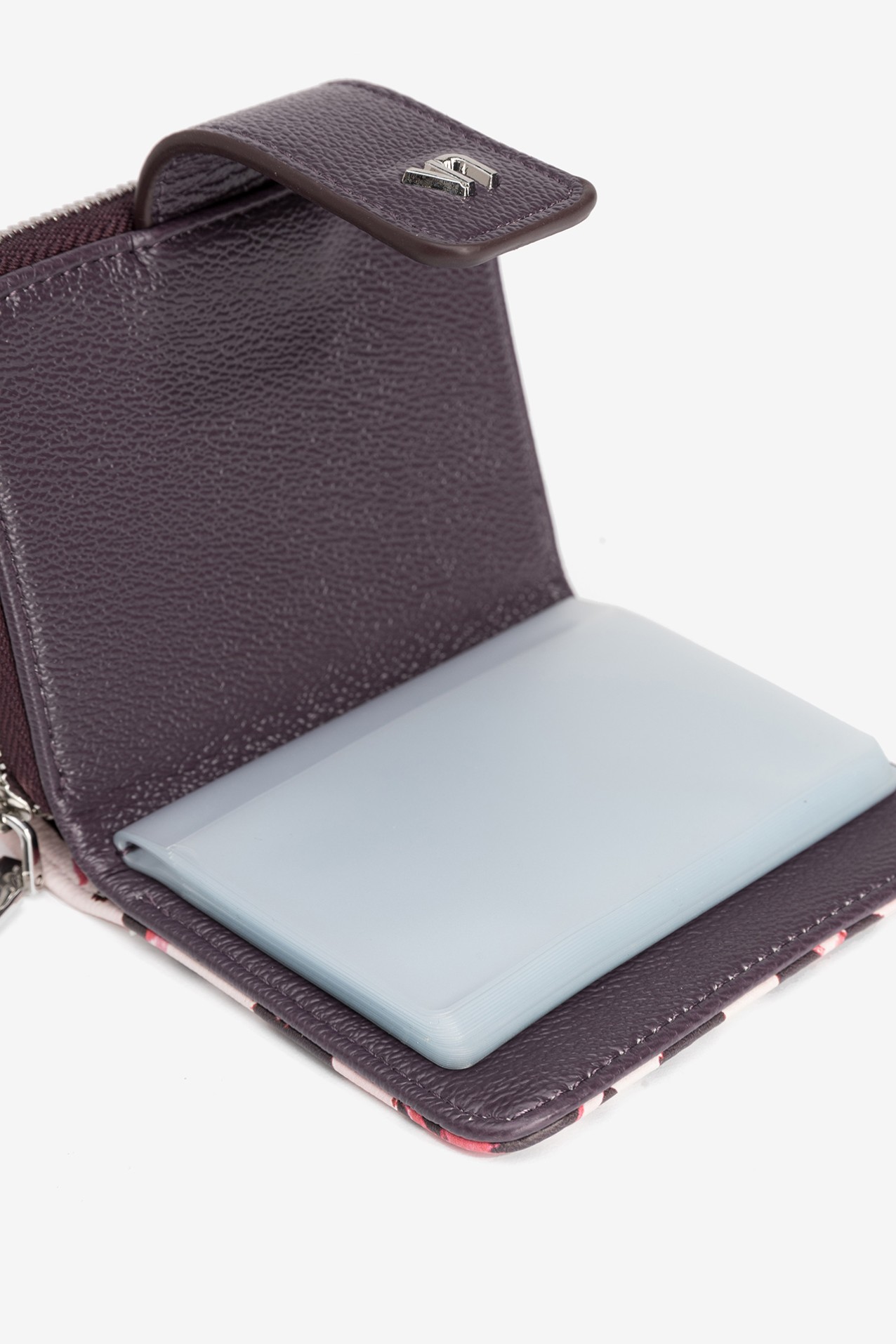 Red Animal Print Wallet