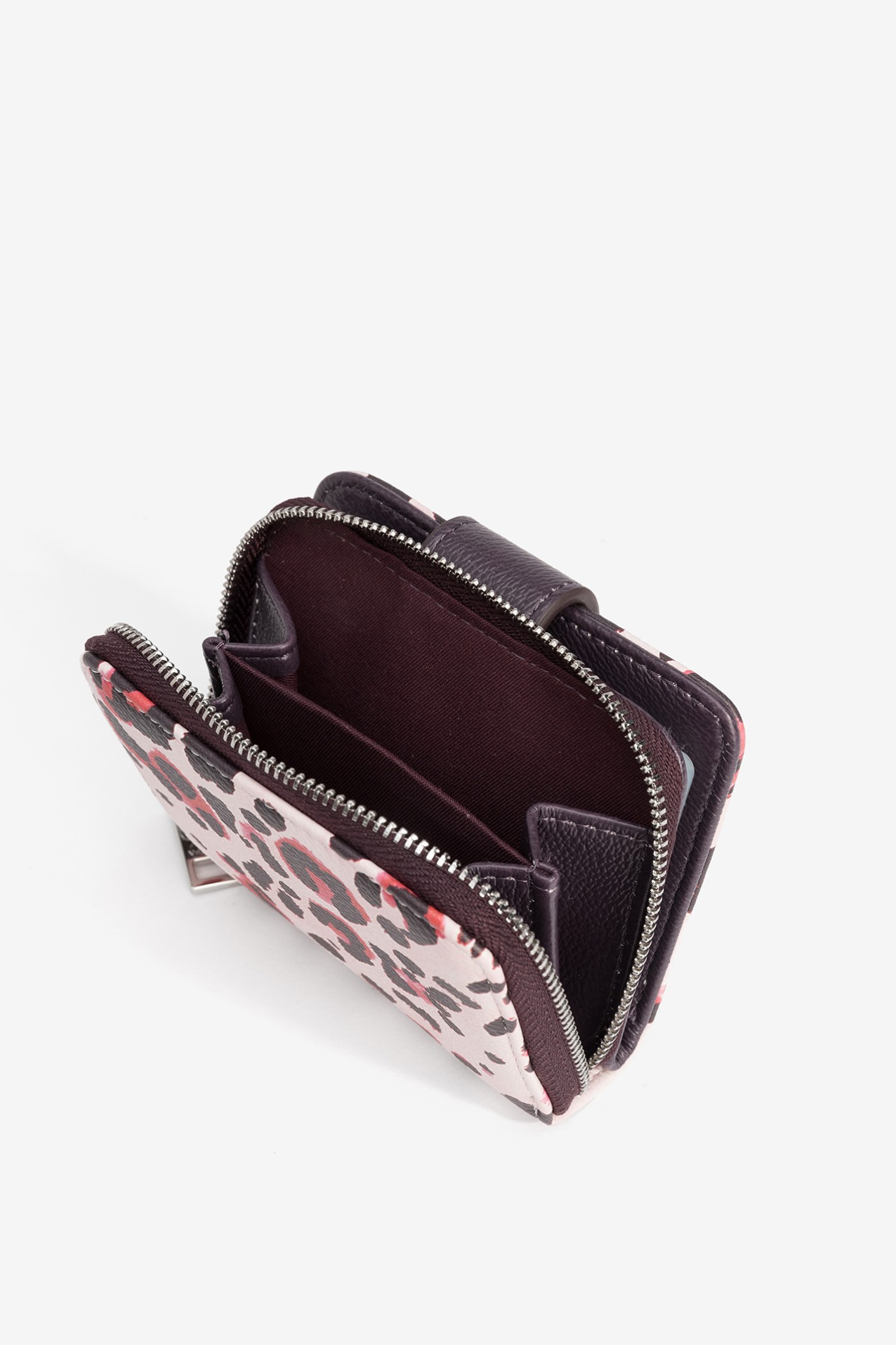 Red Animal Print Wallet