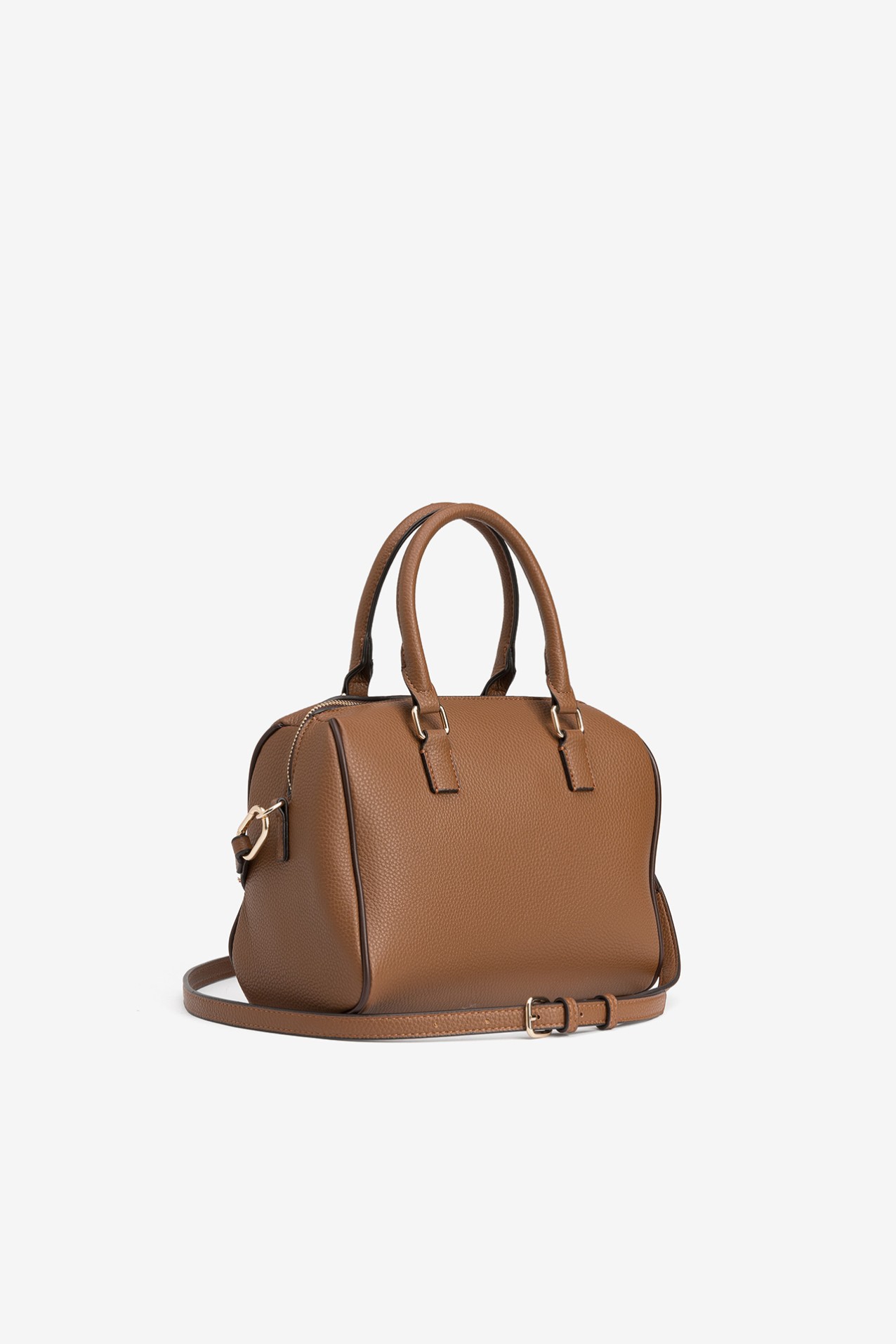Structured Brown Handbag
