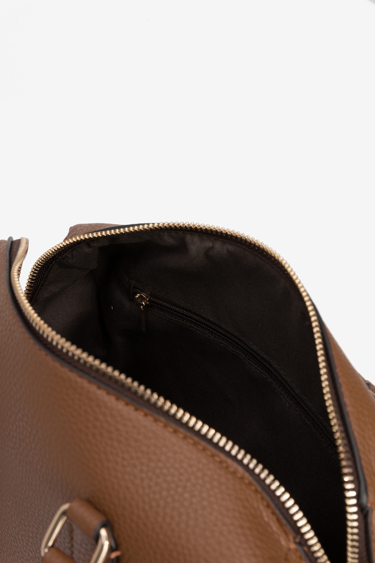 Structured Brown Handbag