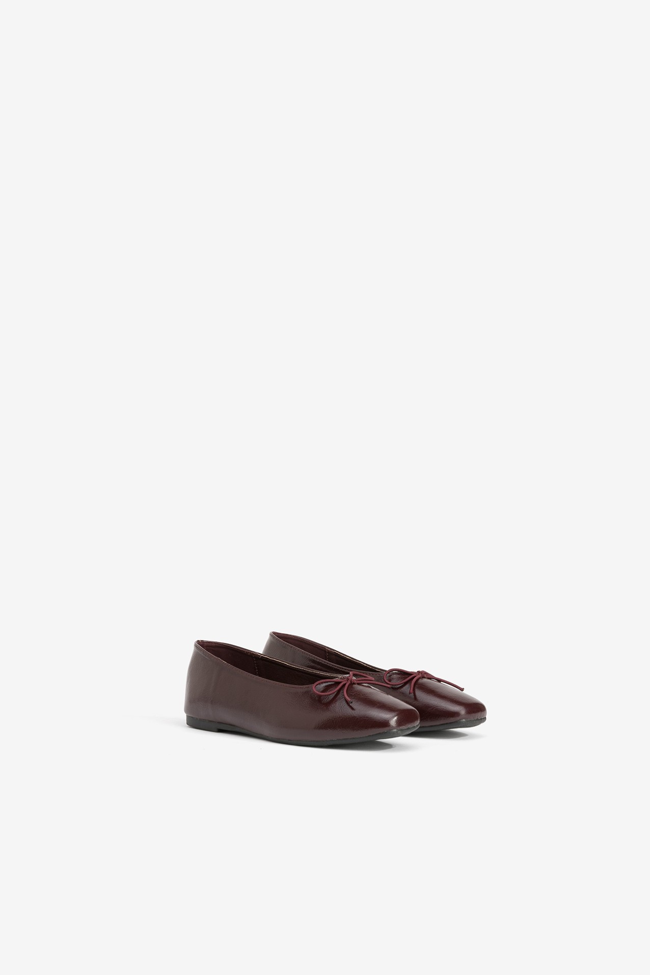 Wine Red Classic Ballerinas