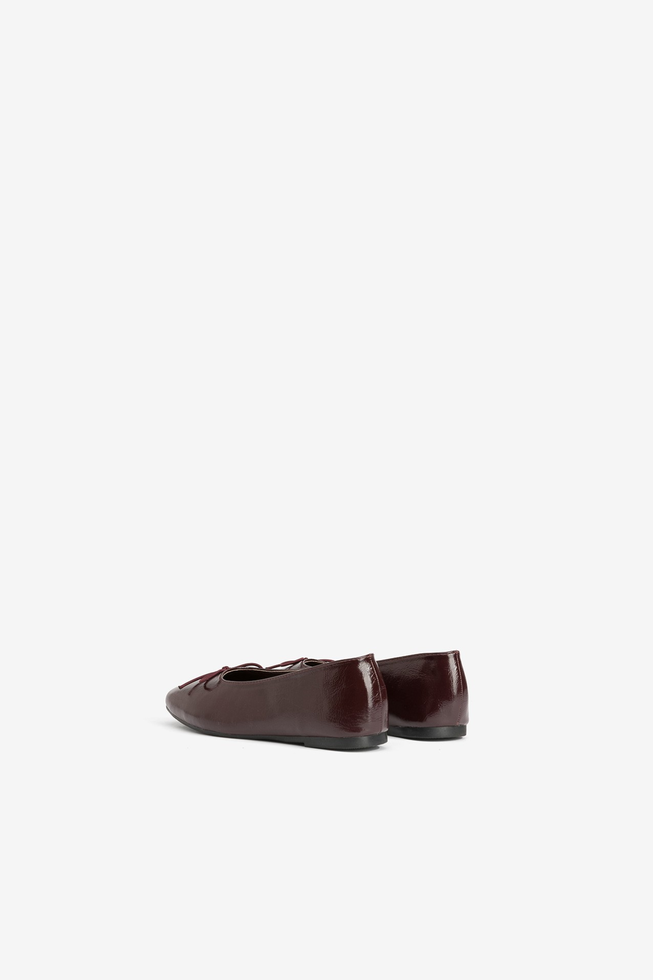 Wine Red Classic Ballerinas