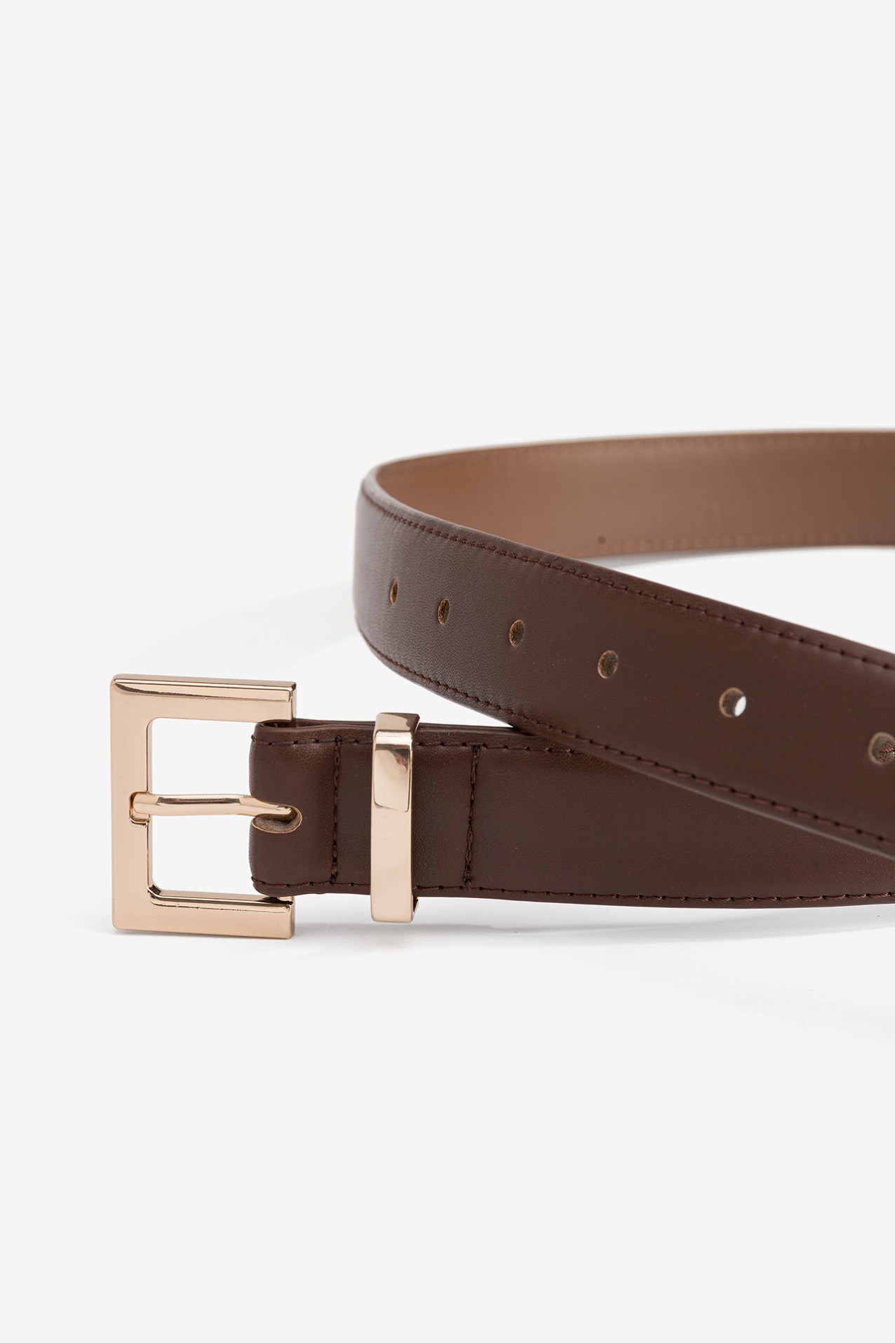 Classic Slim Brown Belt