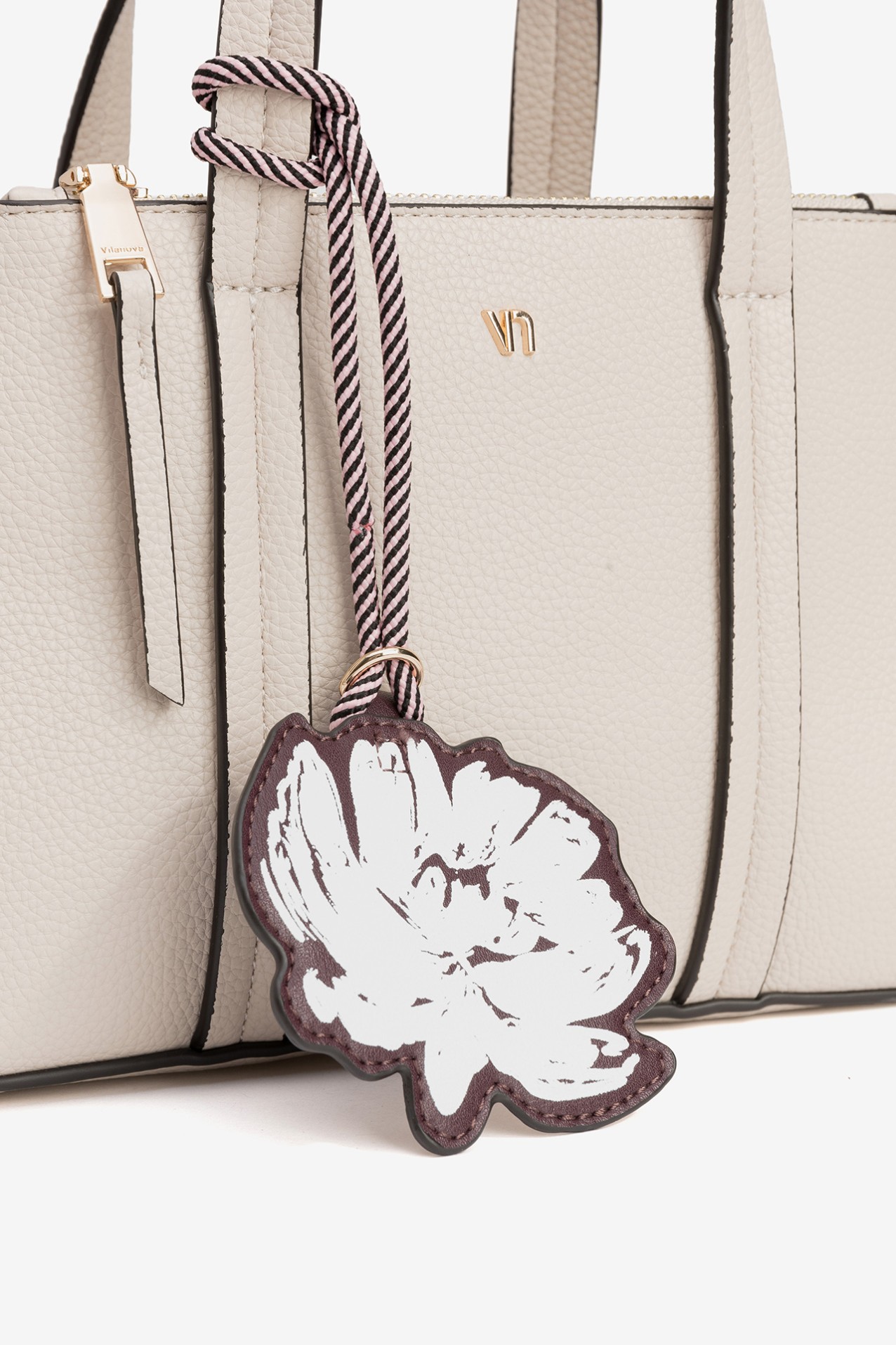 Structured Off-White Wallet