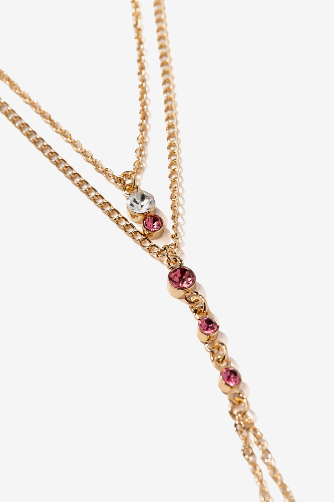 Collar dorado doble vuelta