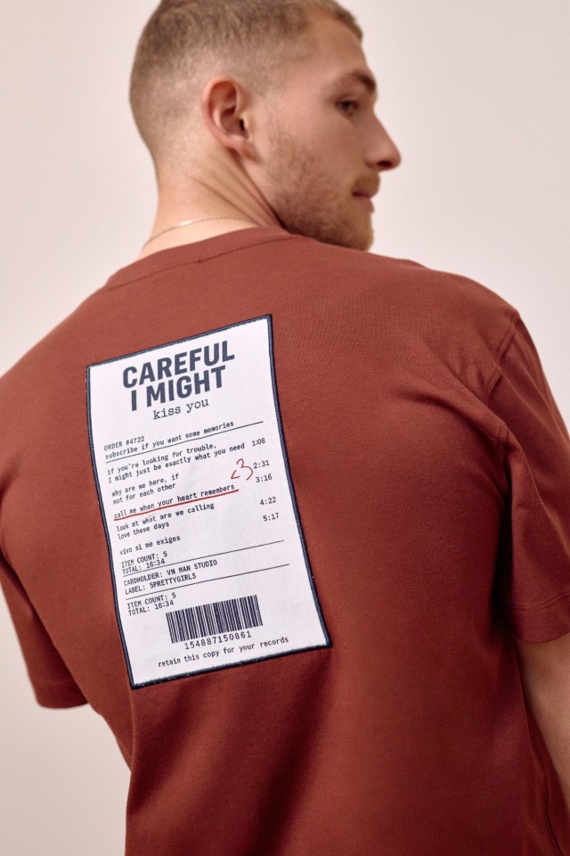 Rust Relaxed Fit T-shirt