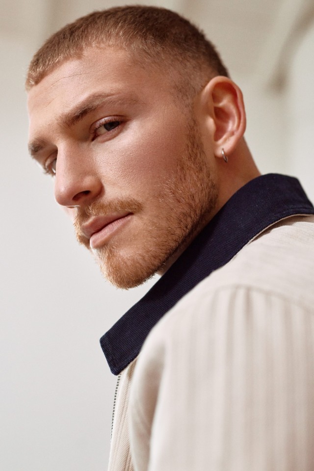 Casaco Regular Bege Masculino