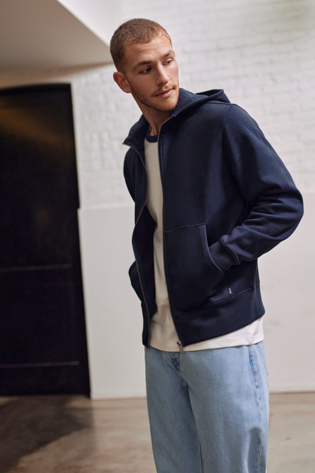 Navy Blue Short Jacket