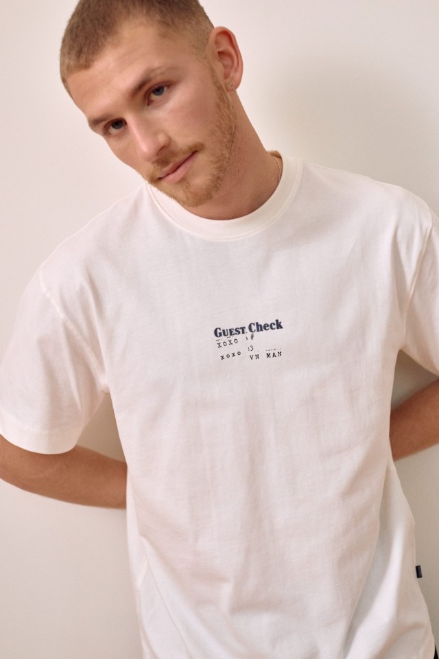 Beige Graphic Relaxed T-shirt