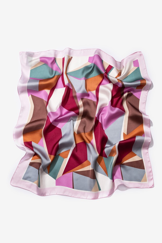 Vibrant Geometric Bandana