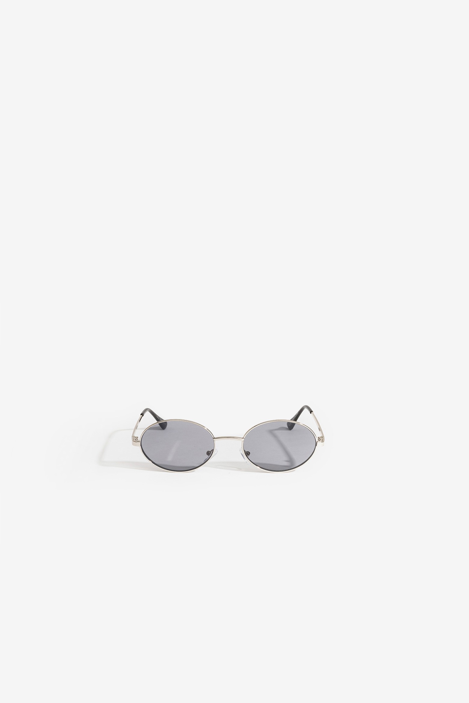 Silver Round Sunglasses