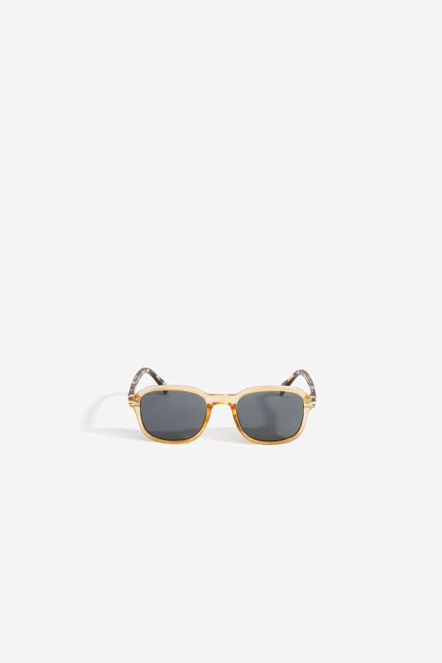 Beige Retro Sunglasses