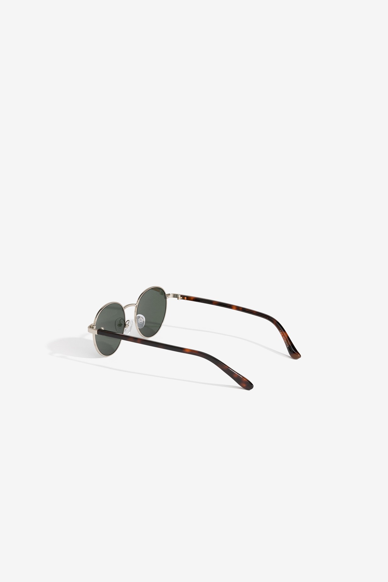 Silver Oval Sunglasses