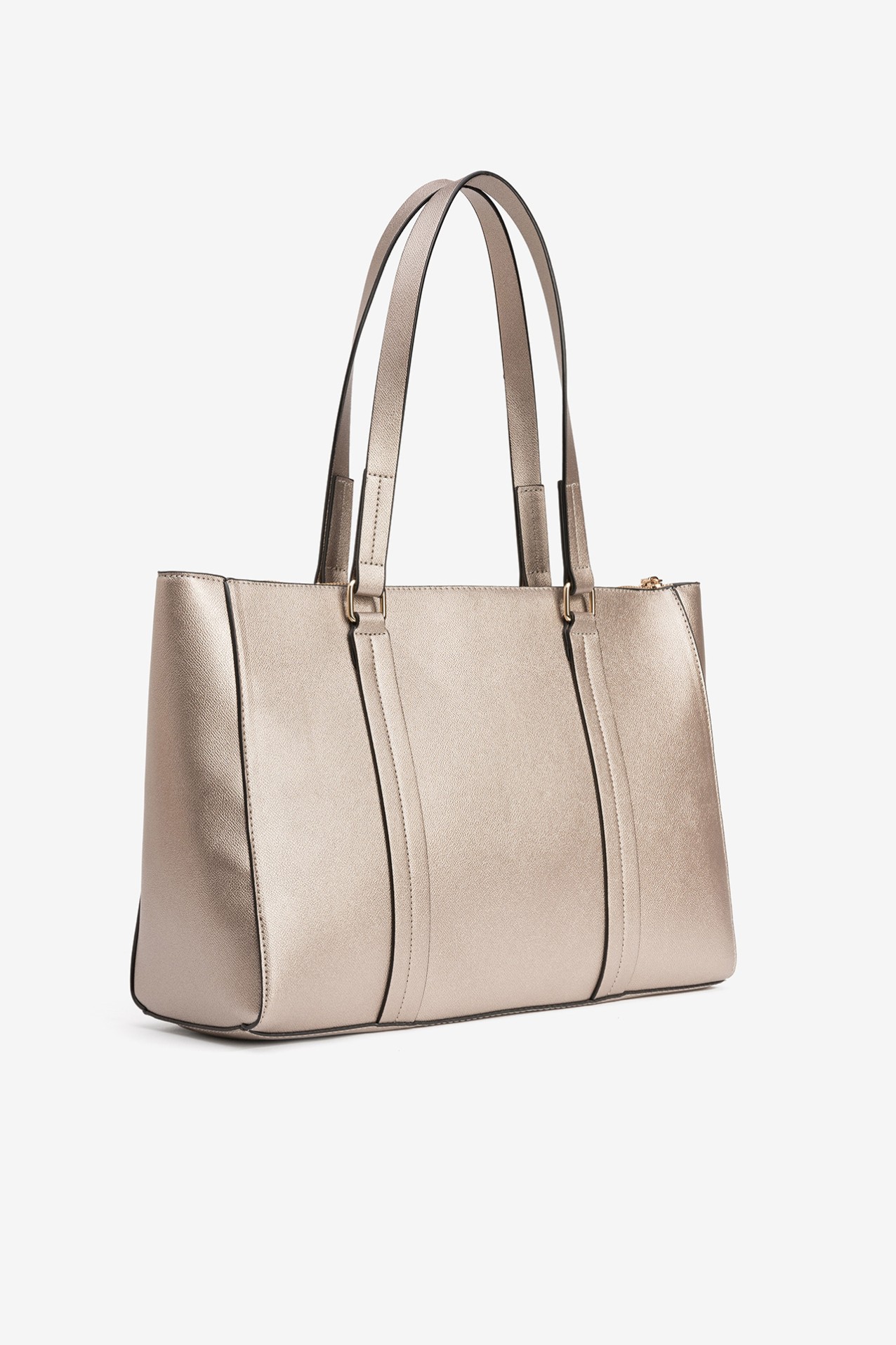 Silver Tote Bag