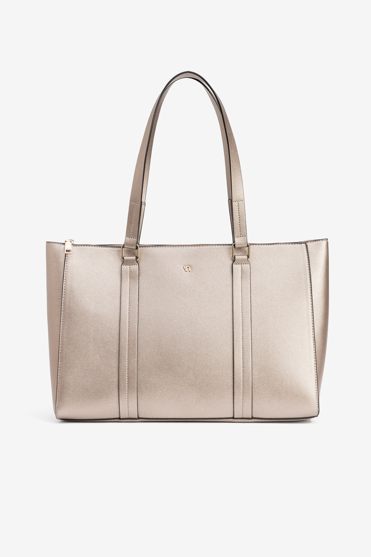 Silver Tote Bag