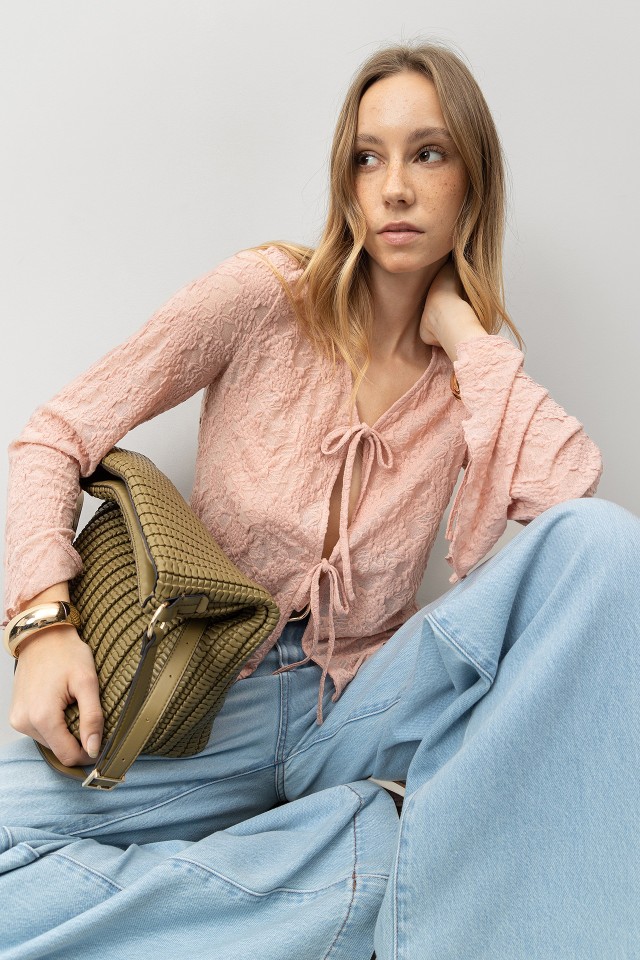 Pink Long Sleeve T-shirt