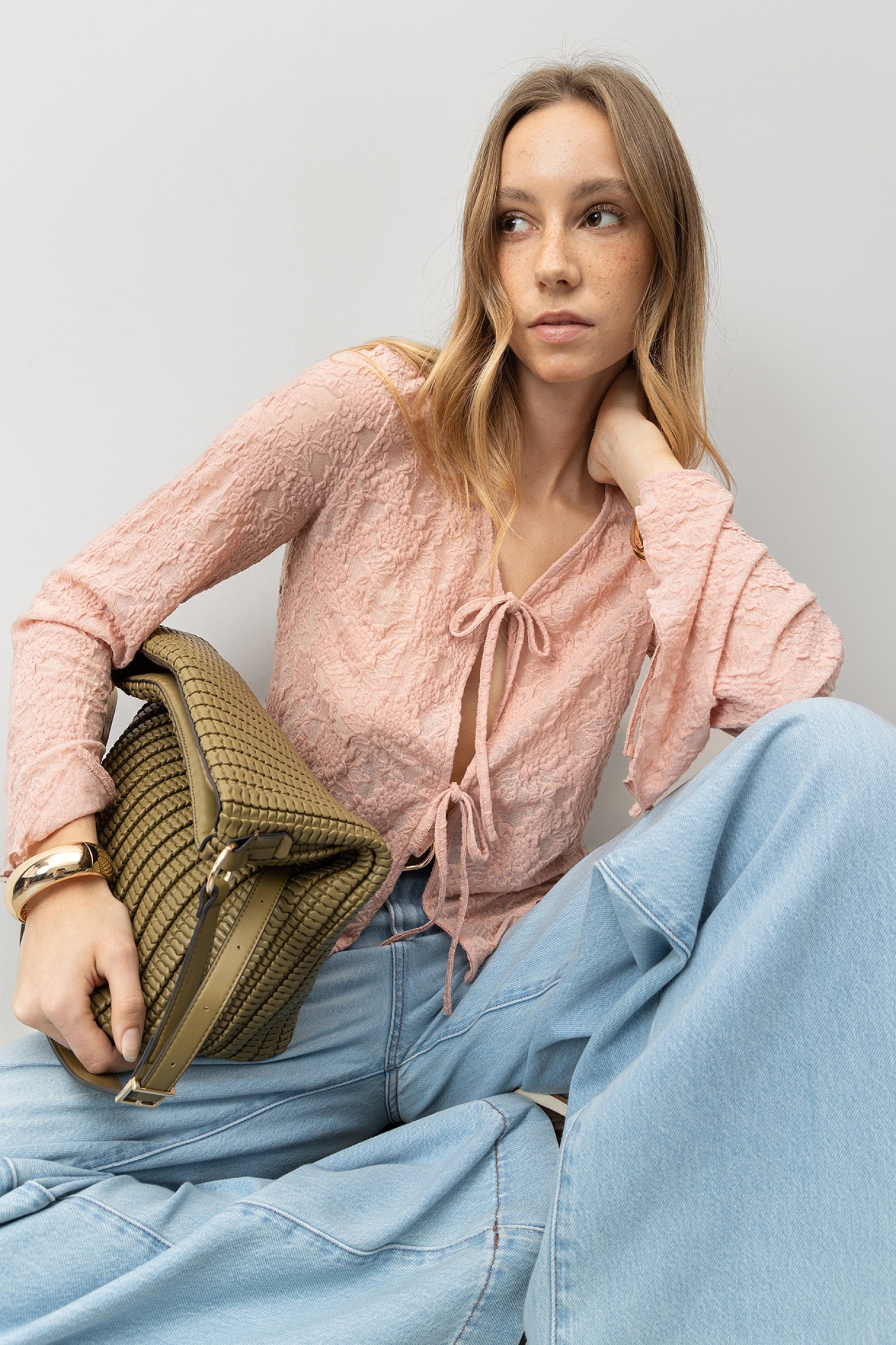 Pink Long Sleeve T-shirt