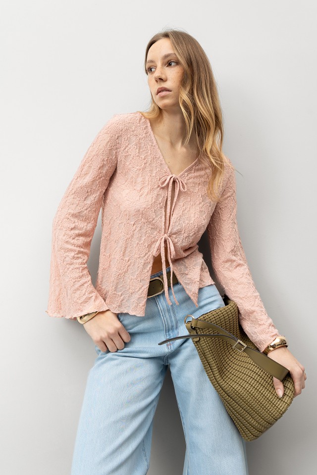 Pink Long Sleeve T-shirt Pink Long Sleeve T-shirt