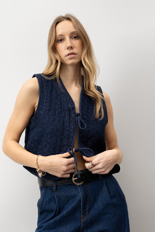 Dark Blue Vest Dark Blue Vest