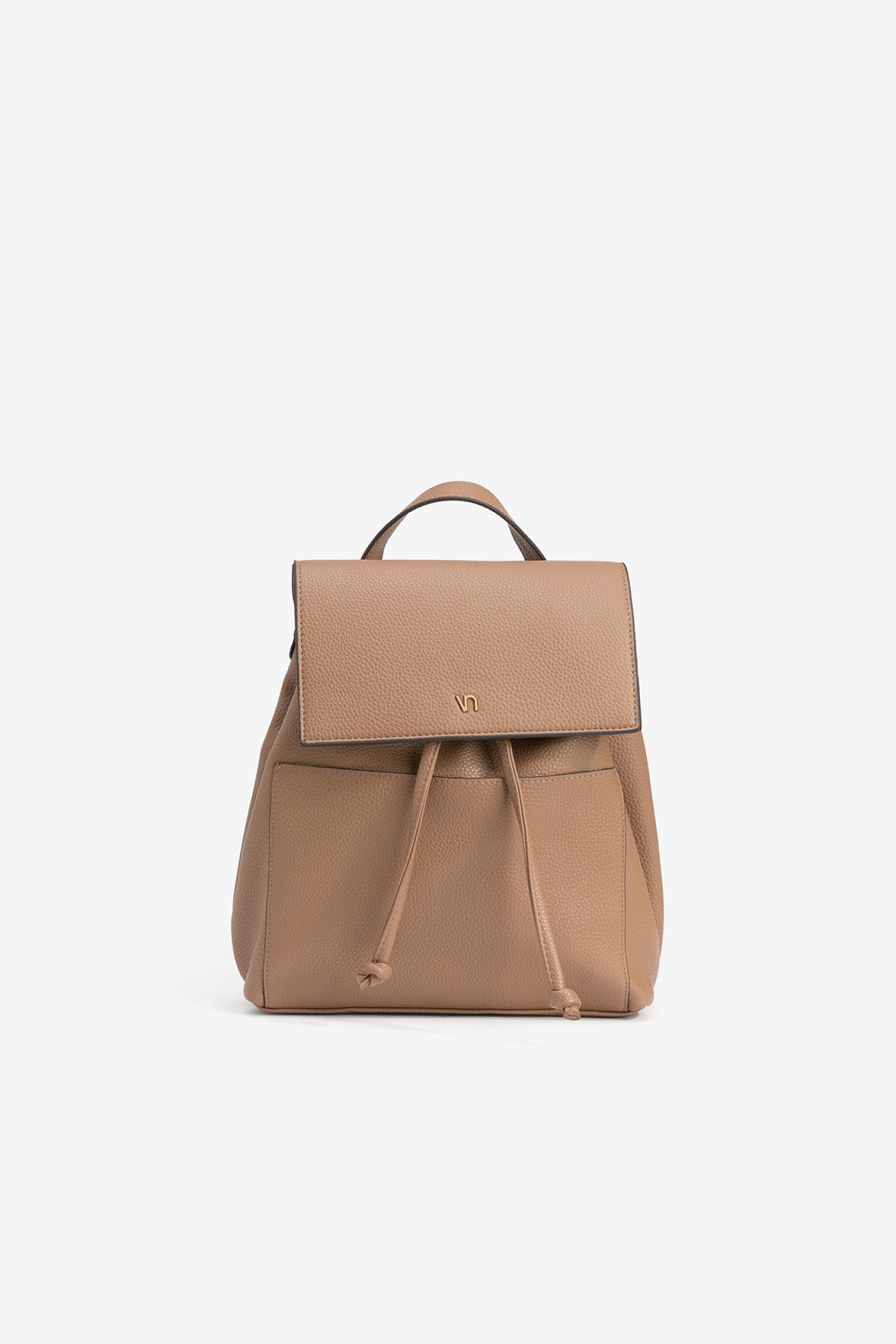 Brown Minimalist Backpack