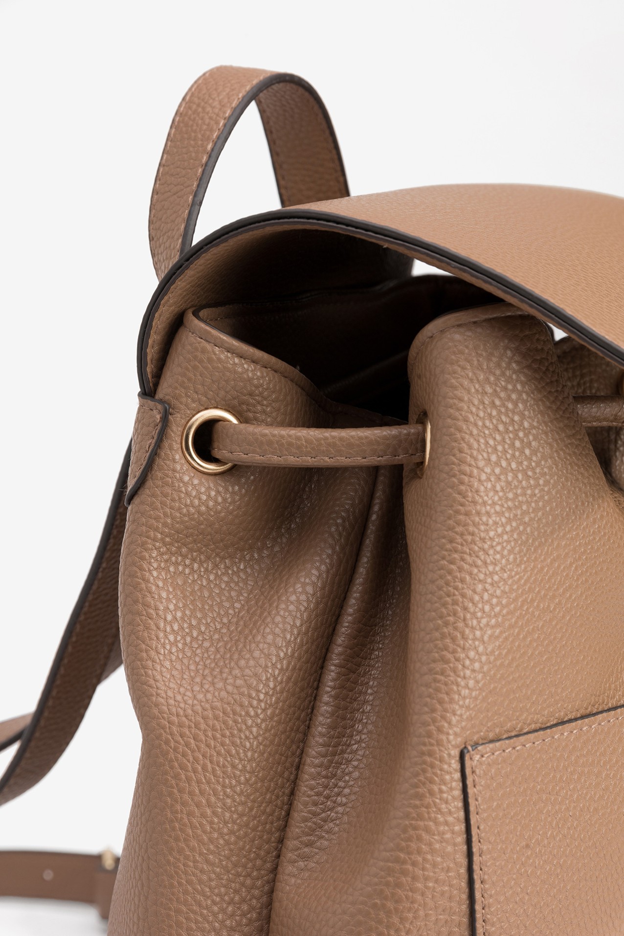 Brown Minimalist Backpack