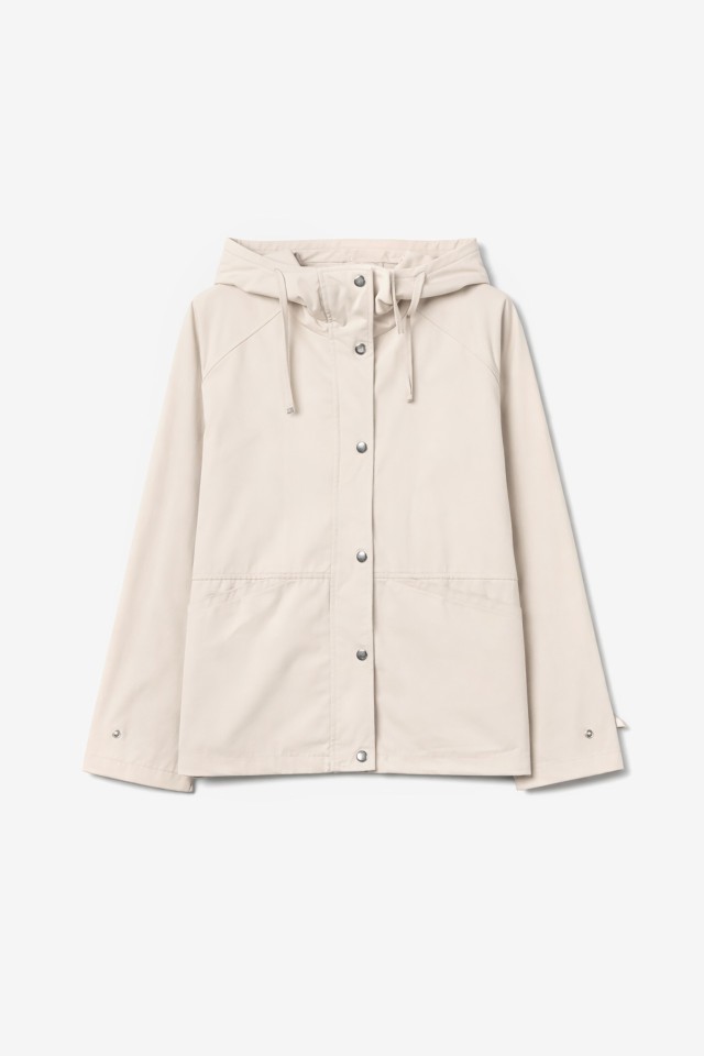 Beige Short Oversized Jacket Beige Short Oversized Jacket