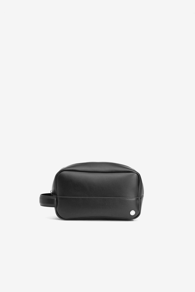 Rectangular Black Coin Pouch