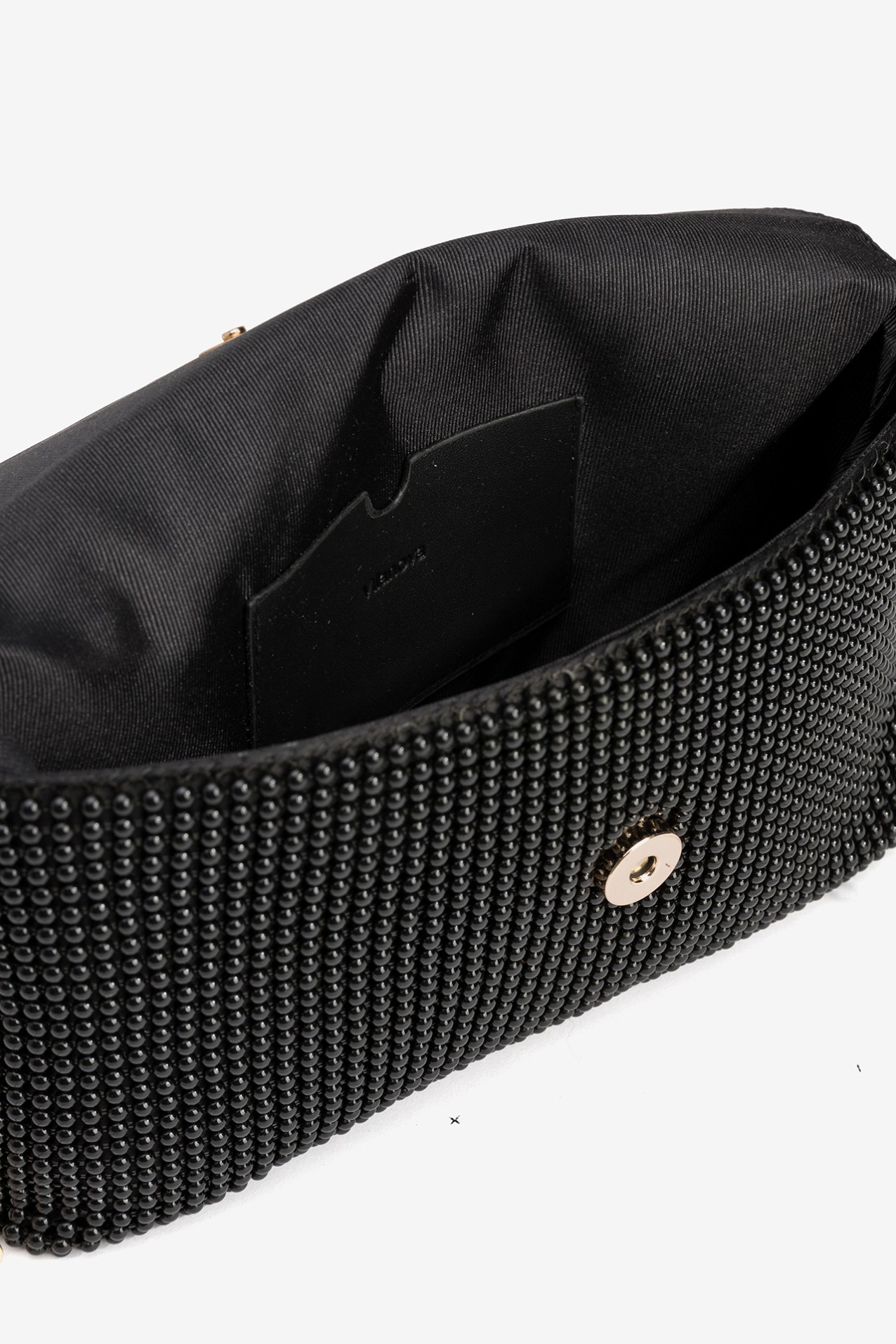 Black Shiny Party Clutch