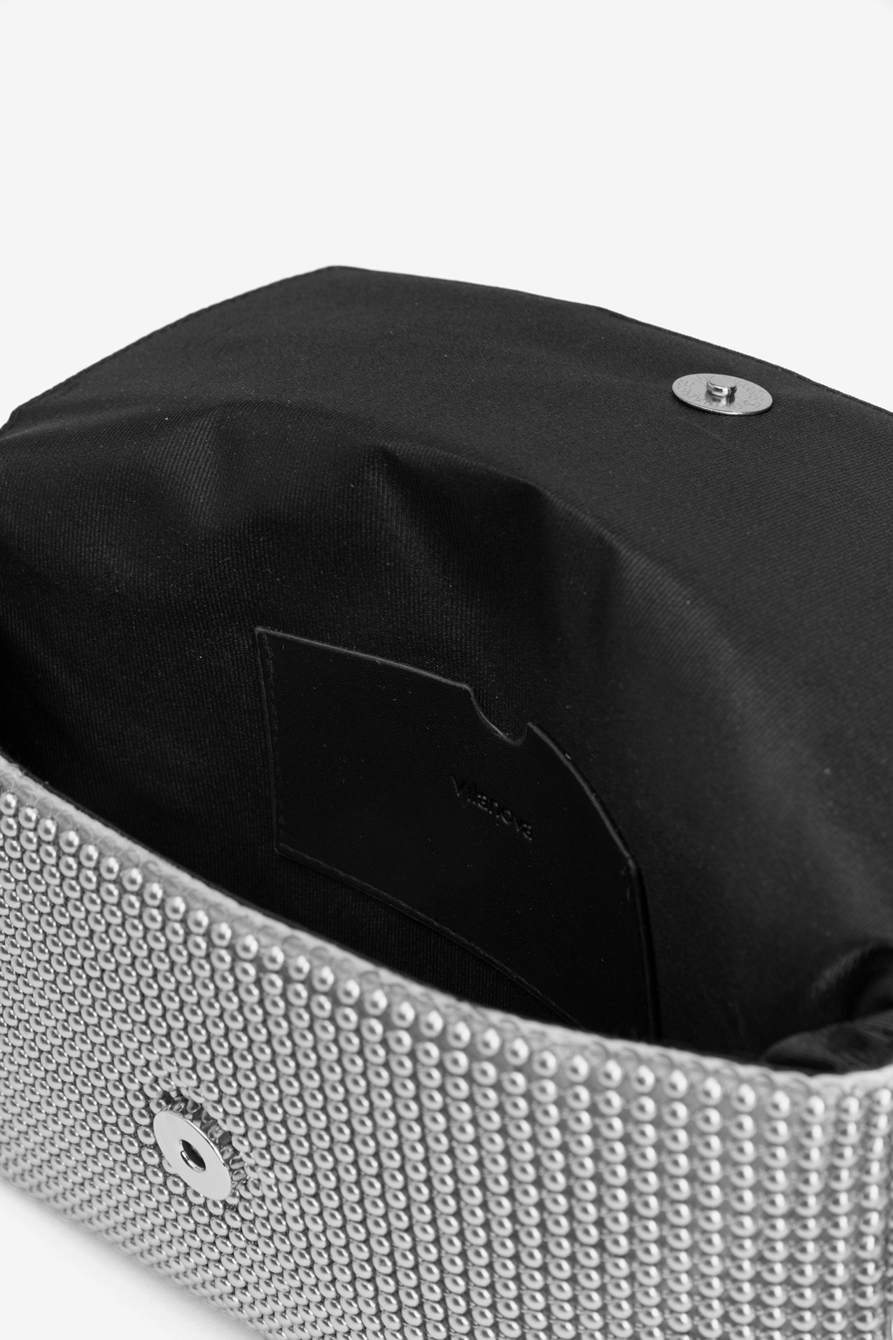 Silver Party Night Clutch