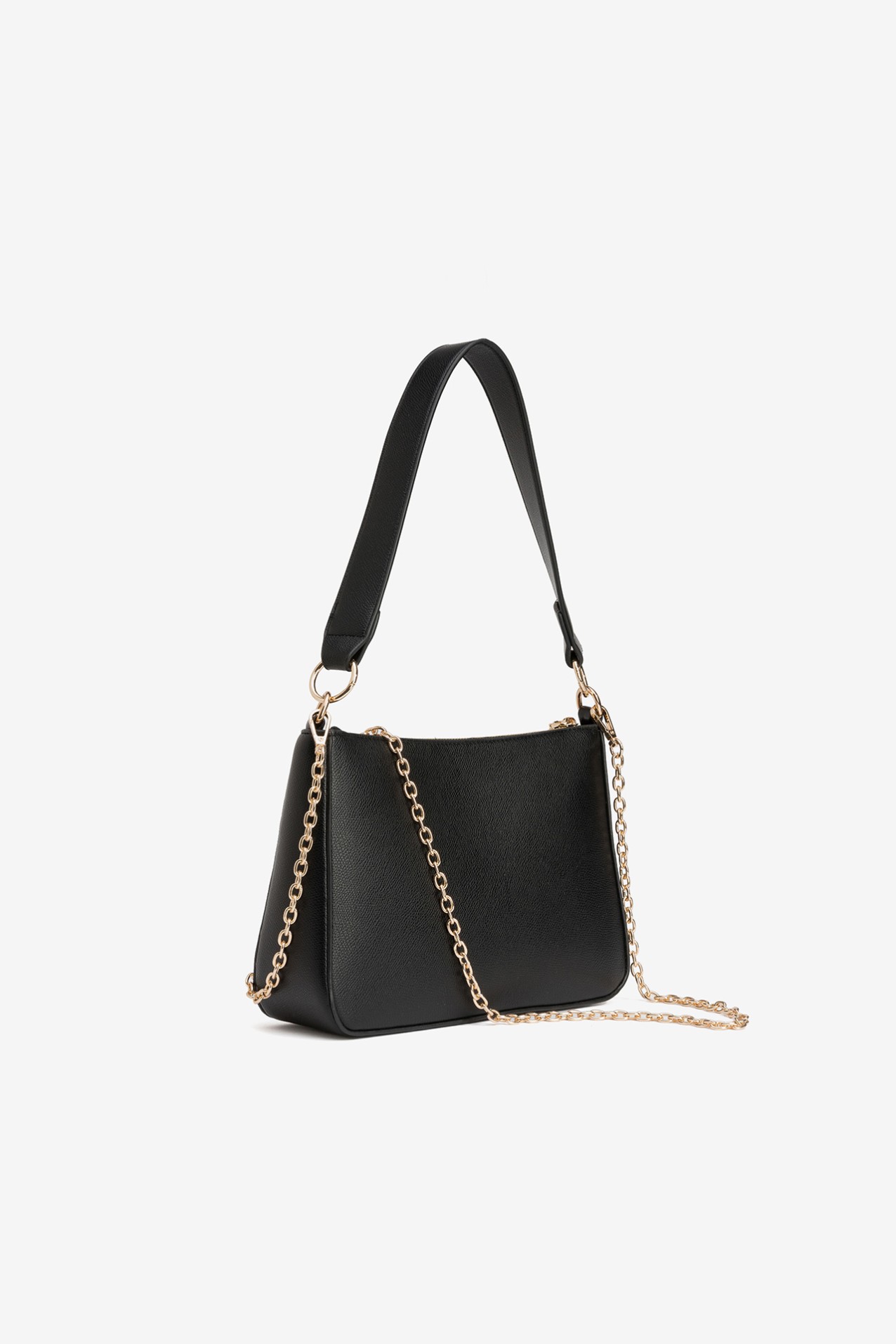 Black Shoulder Wallet Bag