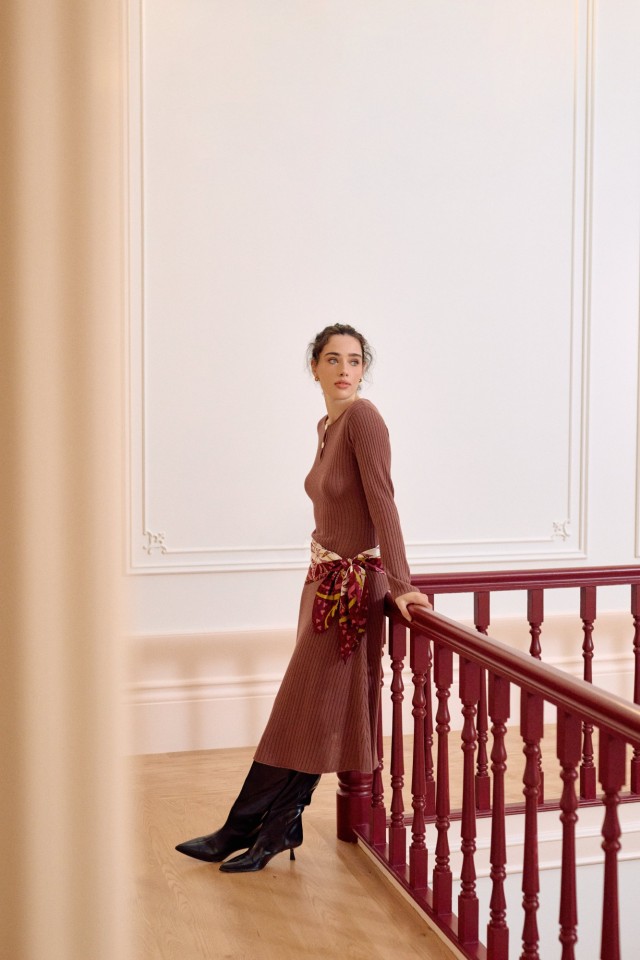 Vestido Slim Rosa Vestido Slim Rosa