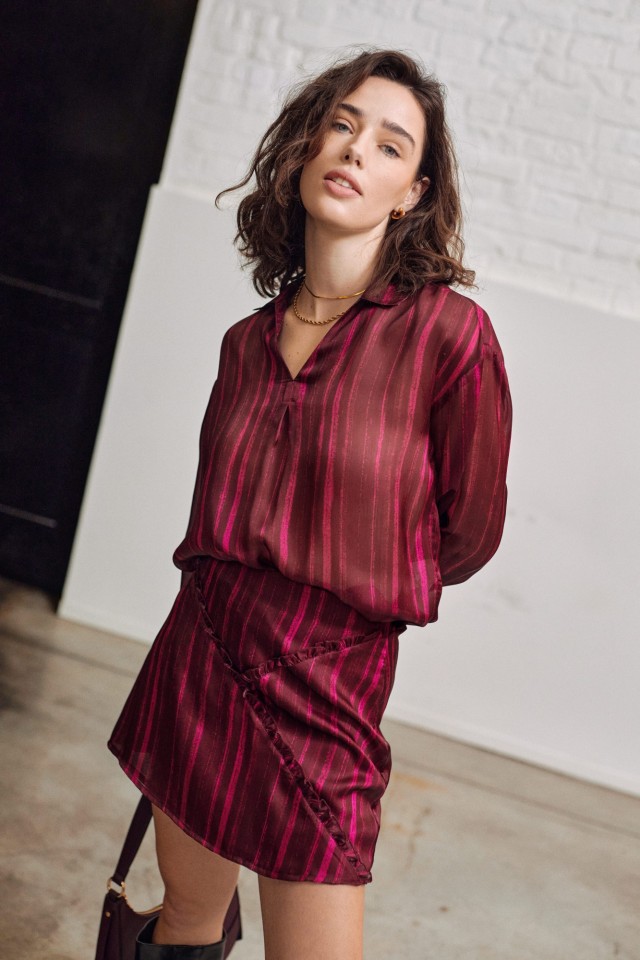 Blusa Relaxed Vermelha Blusa Relaxed Vermelha