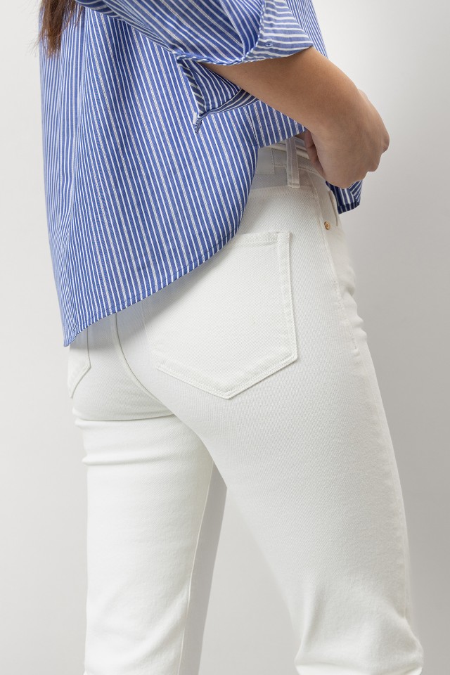 White Slim Fit Jeans White Slim Fit Jeans