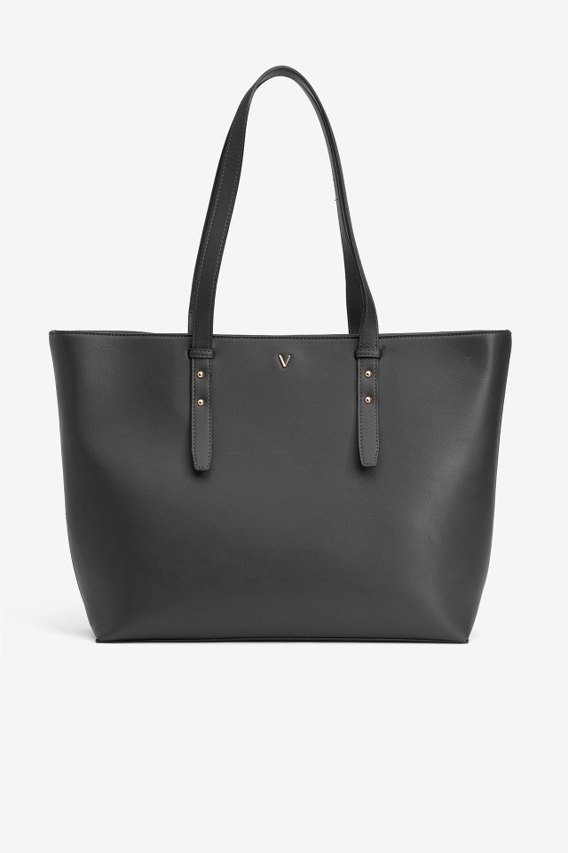 Black Minimalist Tote Bag