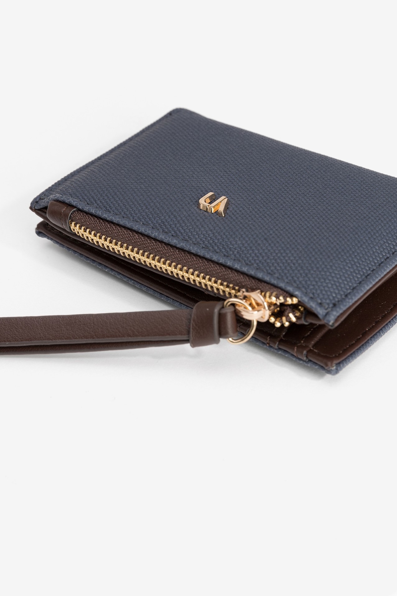 Navy Blue Minimalist Wallet