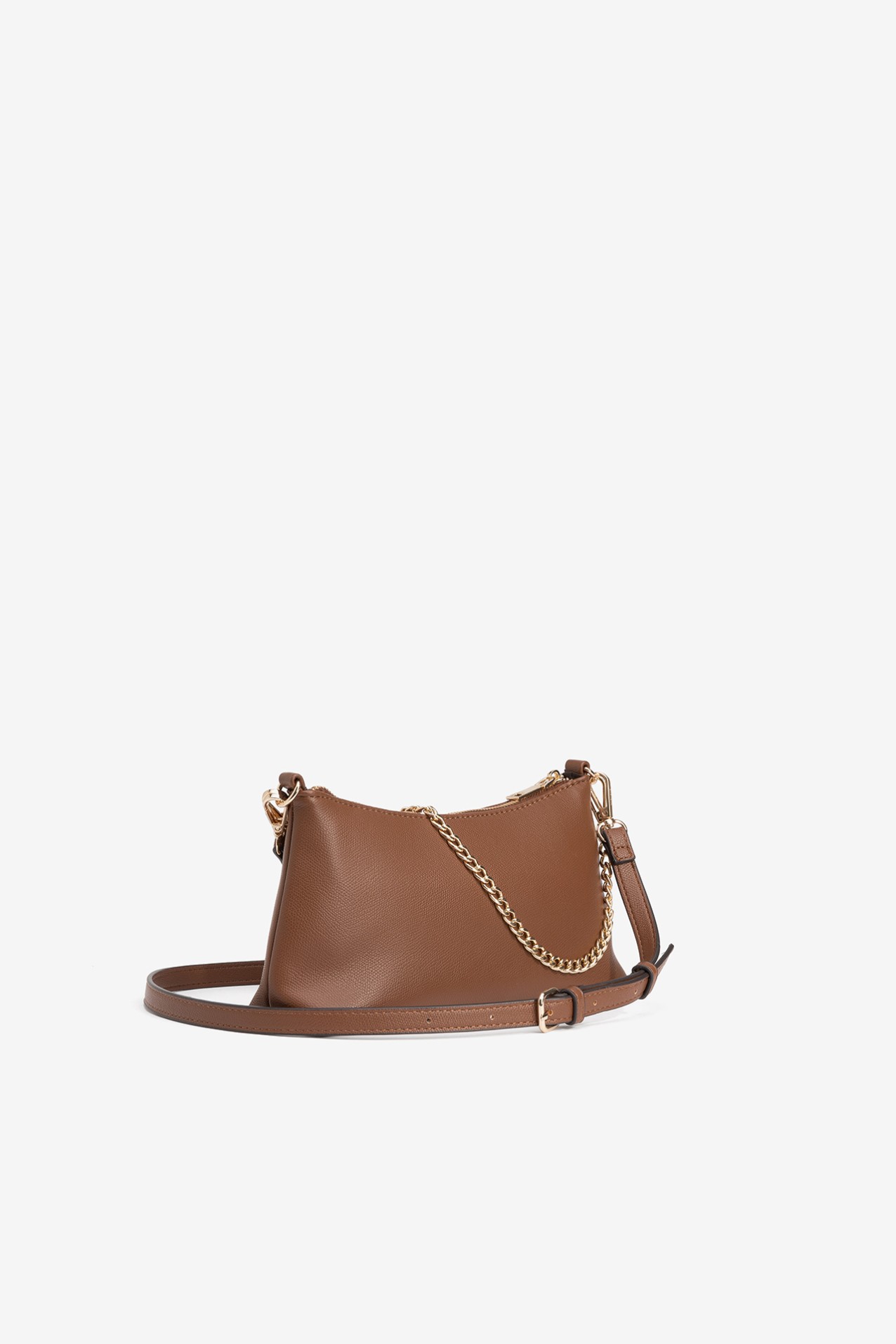 Brown Minimal Crossbody Wallet